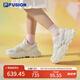 FILAFUSION斐樂潮牌女鞋硬糖鞋厚底老爹鞋女運(yùn)動鞋女 棉花糖/銀-MM 38
