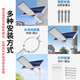 國碩科技新款太陽能戶外照明燈庭院燈超亮led大功率防水農(nóng)村院子路燈 默認發(fā)裝墻壁 水泥桿鐵桿聯(lián)系客 白天自動充電+天黑自動亮