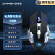 新盟M322有線機械鼠標(biāo)USB接口宏驅(qū)動電競游戲筆記本臺式電腦辦公通用 有線-黑色機械蛇（宏編程）