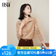 歐莎（OSA）減齡粉色Polo領(lǐng)針織衫毛衣女打底衫內(nèi)搭上衣2025秋新款百搭氣質(zhì) 深杏色 S