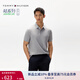 TOMMY HILFIGER【透氣舒適】夏季男裝珠地網(wǎng)眼商務休閑純色翻領(lǐng)短袖T恤POLOJA572 【經(jīng)典百搭】灰色P8F M （推薦：135-150斤）