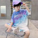素優(yōu)米（SUYOUMI）男童夏季新款2025網(wǎng)眼球服套裝中大童速干冰涼舒適球服套裝 藍色球服套裝 90 建議身高80-90cm