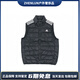 阿迪達斯 （adidas）Logo印花戶外運動保暖含羽絨亞版馬甲男款黑色 黑色 2XL