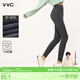 VVC鯊魚褲女外穿秋冬高腰收腹提臀打底褲瑜伽褲星河灰(320g加絨款) M