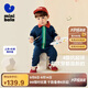 迷你巴拉男童女童長(cháng)袖套裝寶寶休閑嬰兒衣服套裝學(xué)院兩件套2025新品