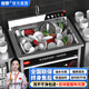 創(chuàng)奈超聲波商用洗碗機食堂餐廳工廠學校大型飯店餐飲酒店專用臺式全自動刷碗機廚房洗碗機商用 0.6米單池-豪華款【定時控溫防干燒+終身售后】