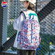 百事（PEPSI）大容量旅行雙肩包多功能防潑水騎行戶外男女學生書包通勤電腦背包