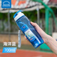 樂(lè )扣樂(lè )扣運動(dòng)水杯塑料杯便攜學(xué)生700ml大容量創(chuàng  )意防漏隨手杯茶杯 經(jīng)典藍（帶濾網(wǎng)）700ml
