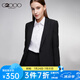 G2000女裝 秋款新品正裝西裝一粒扣商務(wù)休閑帥氣西服外套16711092 黑色/99 S /34