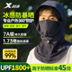 特步（XTEP）防曬面罩口曬騎行摩托車(chē)頭套頭盔防罩防風(fēng)全臉冰絲透氣男夏季黑色