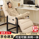 全品屋躺椅電腦辦公椅子折疊床電競椅人體工學(xué)椅單人午休椅懶人沙發(fā)靠背