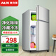 奧克斯（AUX）小冰箱迷你小型冰箱雙門(mén)家用冷藏冷凍兩用宿舍出租房辦公室用電冰箱節能省電 【凈化去味】22A126DW