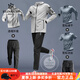 海因里希品牌運動套裝男速干衣跑步健身服晨跑衣服體育訓(xùn)練服籃球服男裝 淺灰五件套a XL 建議140-160斤