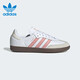 阿迪達(dá)斯 （adidas）三葉草系列 女子 SAMBA OG W 休閑鞋 JI2677 白色  37 