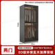 帝首臻品玻璃門實(shí)木衣柜家用臥室小戶型可定制輕奢簡易儲(chǔ)物柜出租屋大衣櫥 單個(gè)主柜-長80*50*200-不包安裝