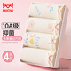 貓人【10A抑菌+桑蠶絲內襠】?jì)和瘍妊澟募炯兠薅萄澃l(fā)育期四角褲