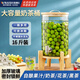 維納仕耐高溫泡酒瓶冷水壺帶龍頭網(wǎng)紅啤酒桶可樂(lè )桶泡酒罐玻璃飲料水果泡茶桶容器8L