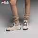 FILA 斐樂(lè)官方女鞋ADE 2025摩登運(yùn)動(dòng)鞋2025秋季新款慢跑鞋休閑鞋 古白色/羊皮紙粉-NC 37.5