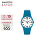 斯沃琪（Swatch）瑞士手表 原創(chuàng)炫彩系列蔚藍海岸 畢業(yè)禮物石英表SUOS704