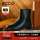 愛(ài)步（ECCO）靴子女 女士經(jīng)典百搭時(shí)尚牛皮女靴 都市阿姆222063 黑色22206301001 38