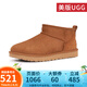 UGG美版雪地靴休閑經(jīng)典迷你短靴舒適短筒靴 1116109 1116109女款-栗色 38