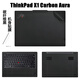 格瑪斯（gemasi）14英寸ThinkPad X1 Carbon Aura 2025款貼紙筆記本電腦保護膜Gen 13筆記本外殼膜機身個(gè)性貼膜 純色材質(zhì)：【碳纖維黑】 任意三面【默認ACD面】