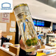 樂扣樂扣（LOCK&LOCK）水杯2025新款男士雙層玻璃杯耐高溫便攜泡茶杯辦公室經(jīng)文杯子 雙層玻璃茶杯350ml心經(jīng)