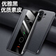 辛程優(yōu) 適用vivoS30手機殼保護套翻蓋式智能皮套休眠喚醒全包男女PRO防摔商務外殼視窗情侶硅膠軟殼 【靜夜黑】智能休眠喚醒+配鋼化膜+鏡頭膜 vivo S30