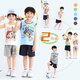 汪汪隊立大功（PAW PATROL）兒童背心男童A類卡通打底衫夏季透氣寶寶無袖T恤 PA1913P2 120