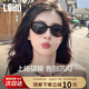 眼鏡生活貓眼墨鏡女方圓臉白色太陽(yáng)眼鏡旅游拍照顯高級感墨鏡女LH09667