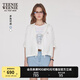 Teenie Weenie小熊女裝外套2025夏季新款時(shí)髦休閑活力連帽長袖上衣 白色 S