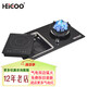 黑狗（HEIGOO）九腔猛火氣電灶電氣氣電兩用灶具臺(tái)式嵌入式電磁爐燃?xì)庠蠲簹庖惑w灶二合一一電一氣雙灶 右氣左電(分體款) 管道天然氣12T