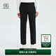 KOLON SPORT/可隆長褲 男子戶外休閑壓膠防潑水褲可水洗商務(wù)通勤褲子 LHLP4MT505-BK 黑色 XL（180/86A）