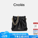 蔻一（Cnoles）斜挎包包女士迷你菱格小流浪包單肩雙肩女生包生日禮物送女友老婆