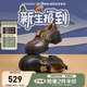 天美意吳昕/李蘭迪同款女鞋子瘋狂動(dòng)物城聯(lián)名厚底樂(lè)福鞋小皮鞋單鞋 7cm-松露黑-高海寧同款 38