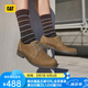 CAT卡特休閑皮鞋工裝鞋男士牛皮25春新品經(jīng)典款通勤鞋P719128O3AMC17 深褐 41