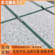 花崗巖芝麻灰芝麻白芝麻黑火燒板地鋪石工程鋪路磚路沿石人行道板 淺灰色芝麻灰咨詢客服 600*600