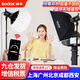 神牛（Godox） SL60IID/BI直播補光燈雙色溫LED常亮太陽燈攝像影室拍照聚光燈視頻錄像兒童拍攝主播 SL60II單燈頭-標配 白光版