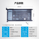 戴爾（DELL）筆記本電池適用靈越 成就 工作站 電腦電池 內置鋰電池 原裝dell筆記本電池 3芯 42Wh WDX0R