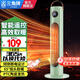 三角牌（Triangle) 取暖器家用暖風(fēng)機(jī)立式電暖風(fēng)熱風(fēng)機(jī)浴室電暖氣節(jié)能電暖器臥室小太陽烤火爐 淺杉綠【遙控款】