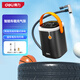 得力（deli）車載充氣泵新能源車可用有線無(wú)線兩用輪胎打氣泵 自行車打氣筒