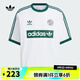 阿迪達(dá)斯 （adidas）【滔搏運(yùn)動(dòng)】Originals三葉草2025年男子RINGER TEE短袖T恤 KC2602 L