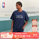 NBA球隊文化系列金州勇士寬松版藏青色夏季運動t恤男女士短袖 金州勇士/藏青色 XL