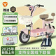雅迪-冠能版2025新國標(biāo)可上牌電動車電動自行車雅迪冠能C09電動車助力車新款智能控車雅迪電動車自行車長續(xù)航免費(fèi)送上門 雅迪電動車C09智能版/約80公里/48V20-粉