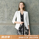 顏域簡約白色西裝外套女2025年早春新款氣質(zhì)職業(yè)裝通勤正裝小西服 白色 XL