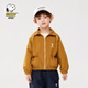 史努比【兒童外套】25年春夏戶(hù)外中大童休閑夾克男女寶薄透氣上衣童裝  E05姜黃色 120