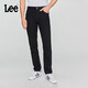 Lee中腰錐形日常顯瘦經(jīng)典五袋款男牛仔褲休閑潮流