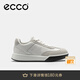 愛(ài)步（ECCO）休閑鞋女 2025新款百搭平底鞋簡(jiǎn)約球鞋板鞋德訓(xùn)鞋 街頭272833 灰白色/白色27283350153 37