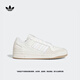adidas FORUM低幫休閑籃球鞋板鞋小白鞋男女阿迪達斯官方三葉草 米色/白色 41 (255mm)