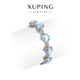 XUPING旭平首飾XUPING旭平首飾仿水晶時(shí)尚經(jīng)典肥方輕奢手鏈七夕情人節送生日禮物 天空之境 約16+2cm